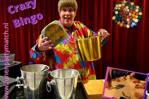 De Crazy Bingo boek je bij Fun & Party Match