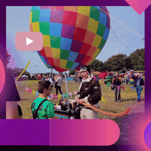 De Ballon Avonturier video www.funenpartymatch.nl