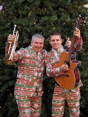 Kerst muzikanten www.funenpartymatch.nl