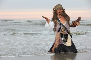 Captain Jack Sparrow boeken www.funenpartymatch.nl