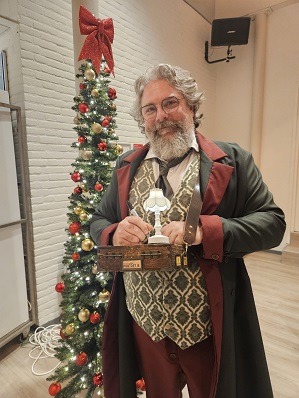 Dickens Karikaturist Bram www.funenpartymatch.nl