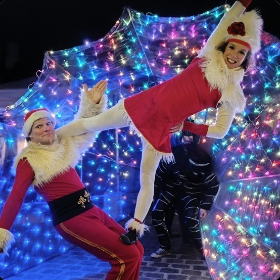 Kerst Acrobaten