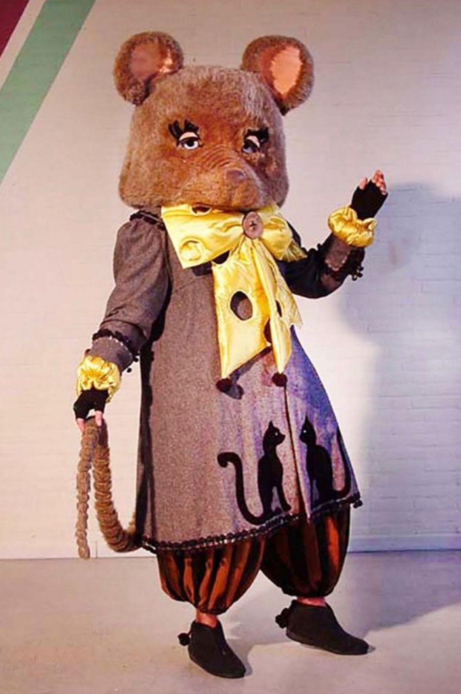 Kerst Looppop Muis - www.funenpartymatch.nl