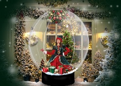 Magic Orb Kerststijl www.funenpartymatch.nl