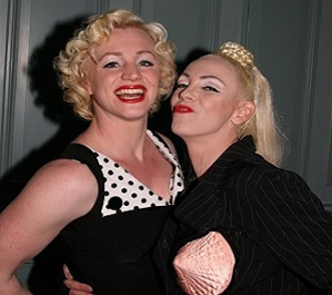 Marilyn Monroe and Madonna www.funenpartymatch.nl