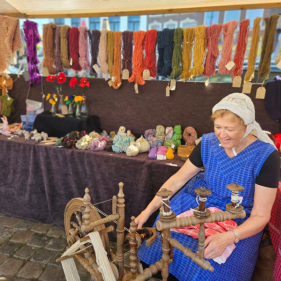 Oude Ambachten Markt voor Winkelcentrumpromotie
