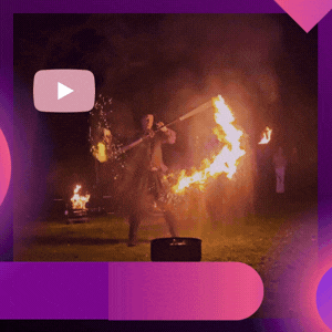Vuurspuwer video www.funenpartymatch.nl