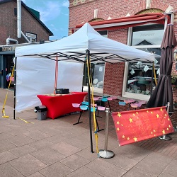 Zandtekeningen maken www.funenpartymatch.nl